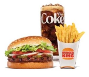 Impossible Whopper Meals