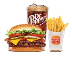 Texas Double Whopper Meals